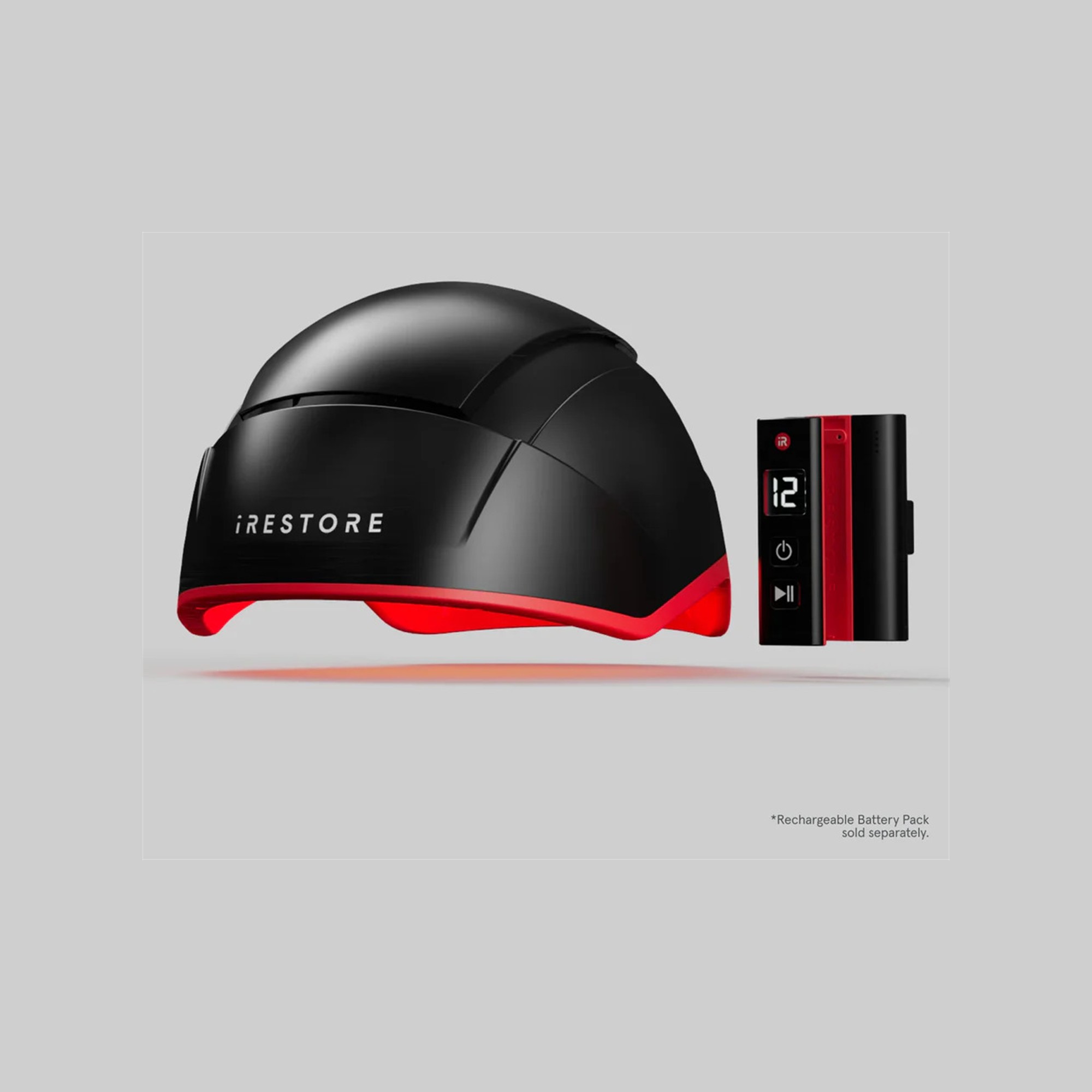 Пристрій призначений для стимуляції росту волосся за допомогою лазерної терапії iRESTORE Elite